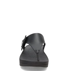 Women's FitFlop, Lulu Covered Buckle Thong Sandal