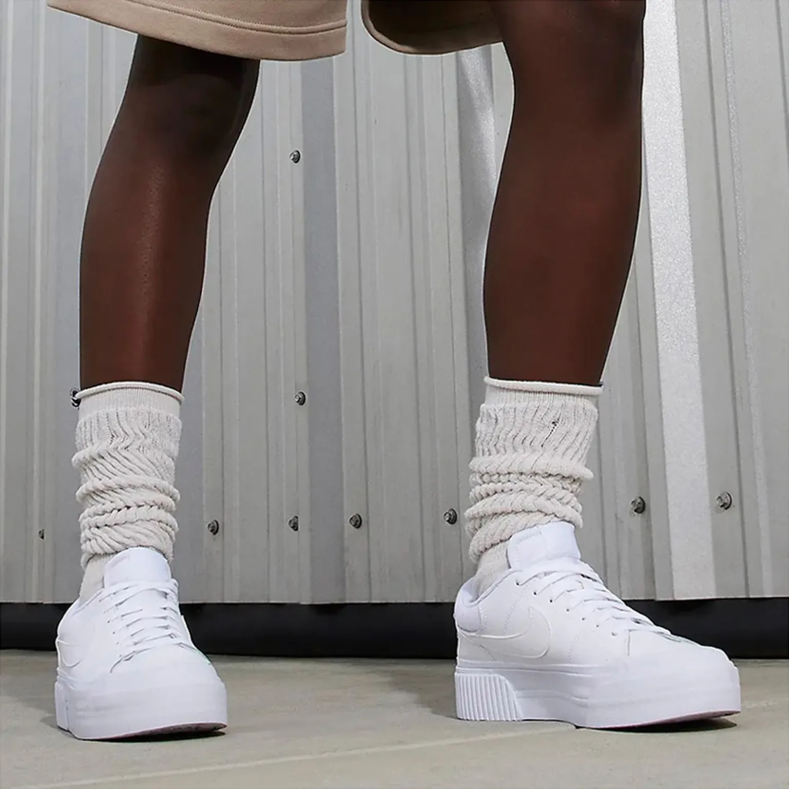 Women's Nike, Court Legacy Lift Platform Sneaker